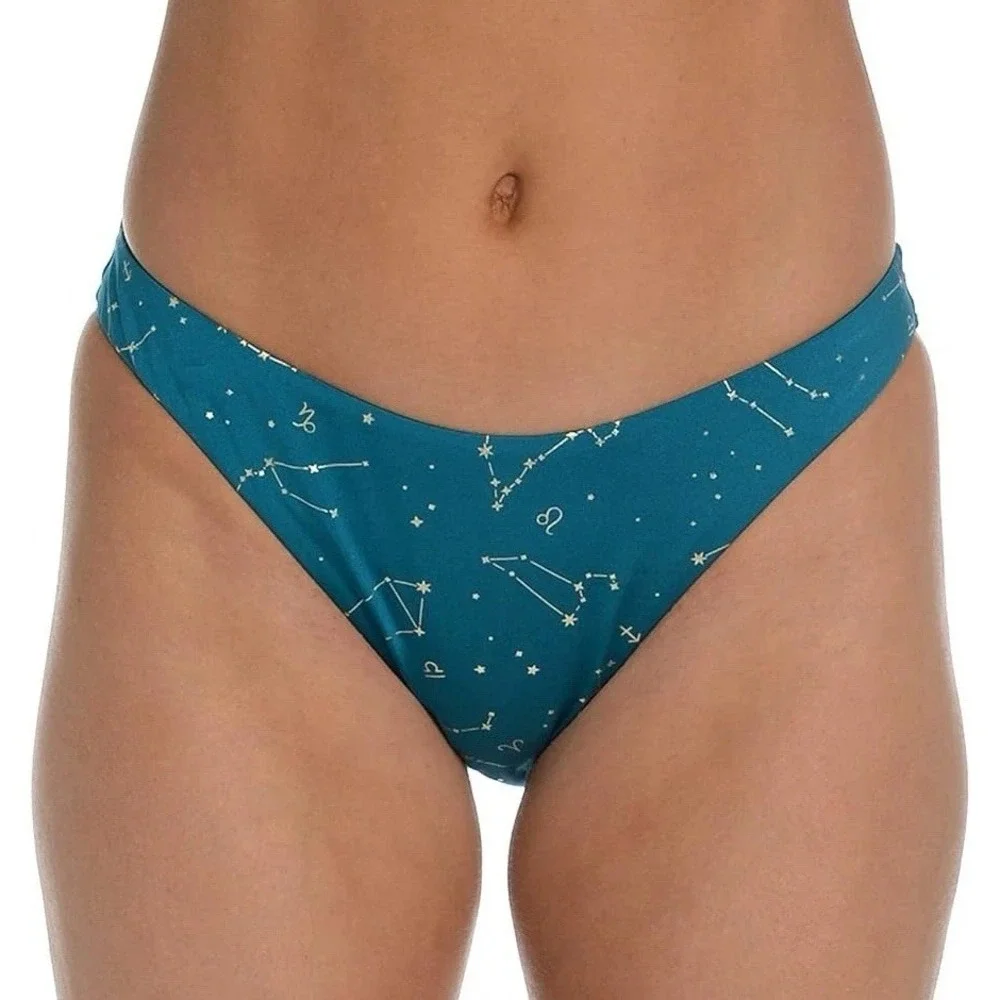 Sunshine 79 Women's Cut Bikini Swimsuit Bottom Color Tea Size 6